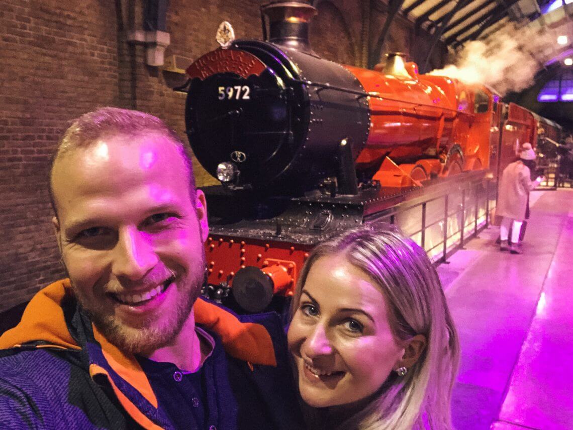 Parní lokomotiva Harry Potter