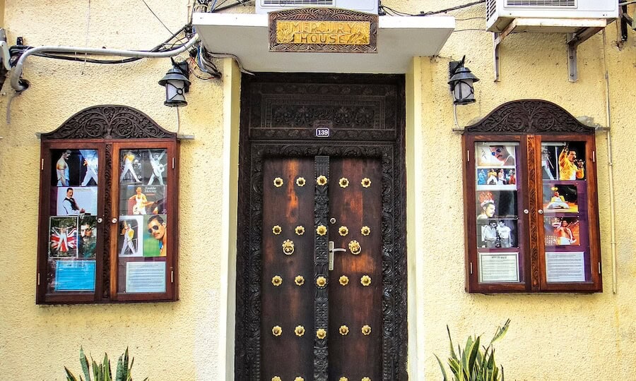 Dům Freddieho Mercuryho ve Stone Town, Zanzibar