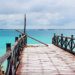 Zanzibar molo u moře