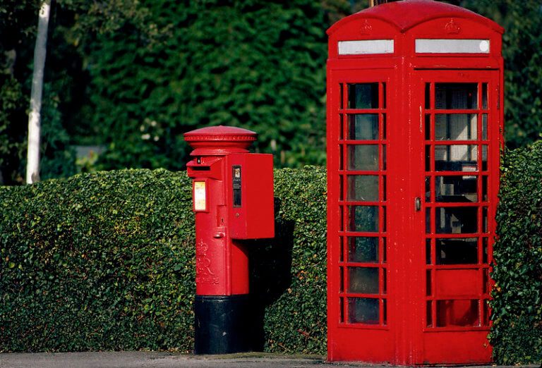 Londýn zajímavosti - Poštovní schránka