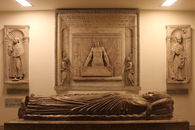 Hrobka papeže Kalixta III. ve Vatikánu