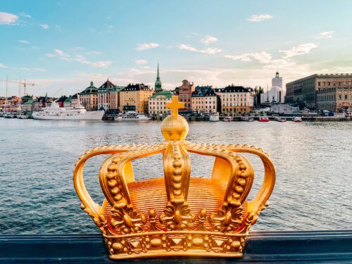 Co vidět ve Stockholmu královská koruna