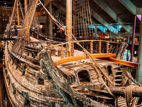 Co vidět ve Stockholmu Loď Vasa