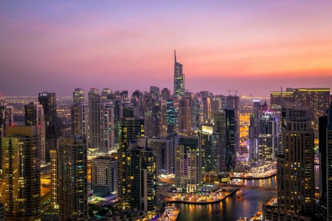 Dovolena v Dubaji levne panorama Dubaje