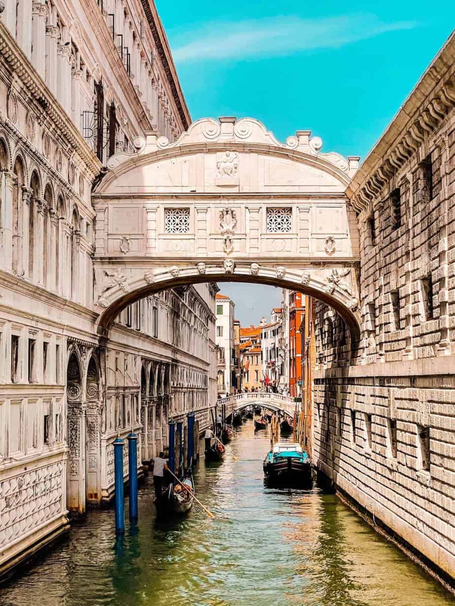 Most vzdechů Benátky