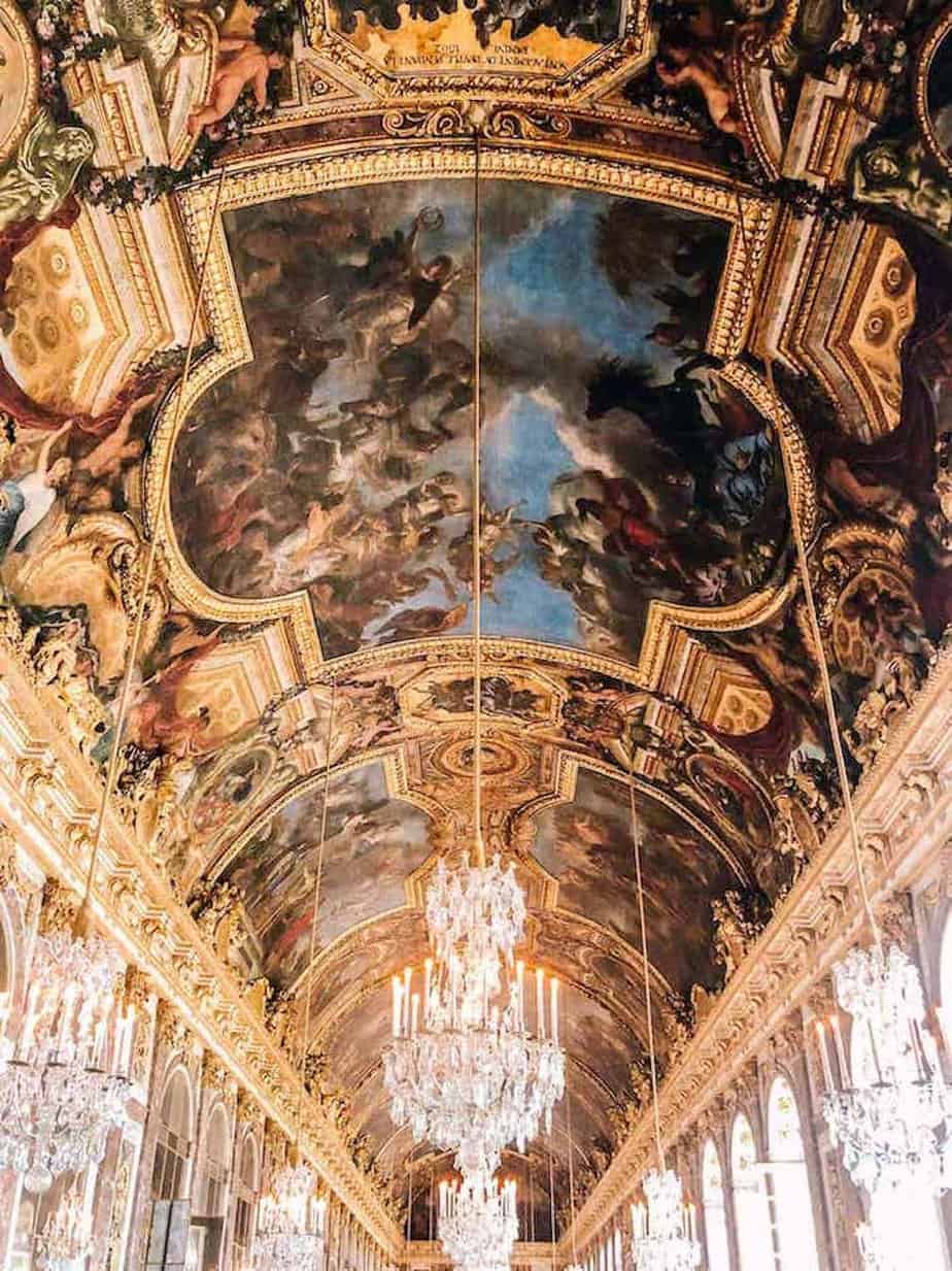 Zámek Versailles Zrcadlový sál