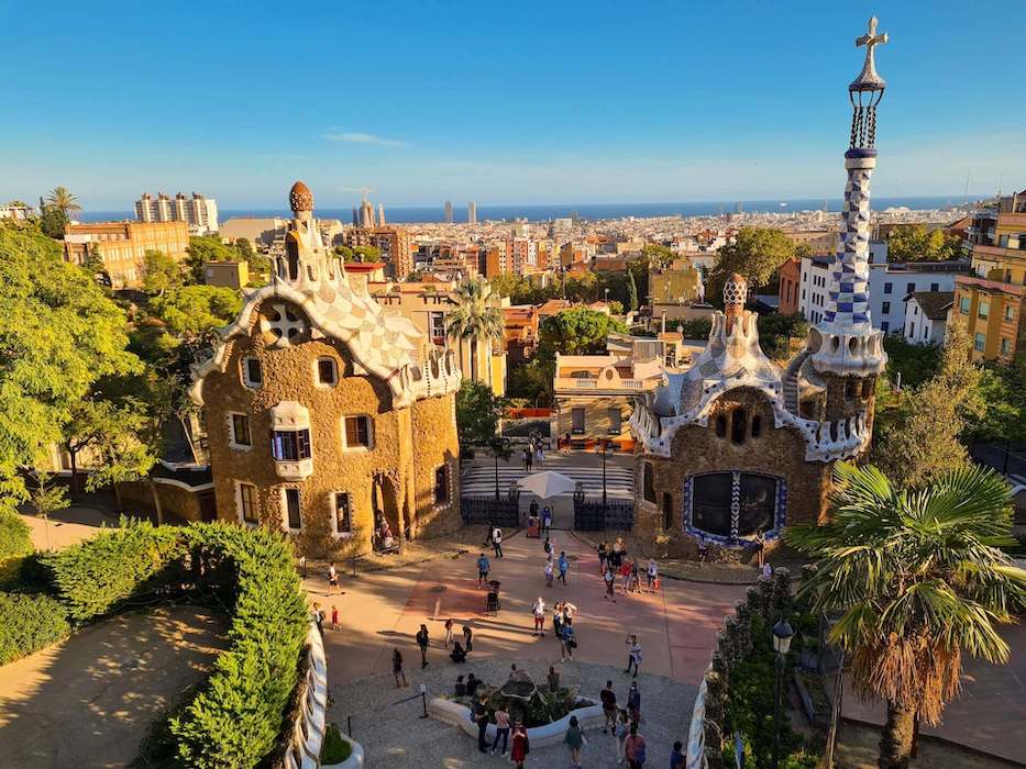 Památky UNESCO v Evropě - Barcelona - Park Guell