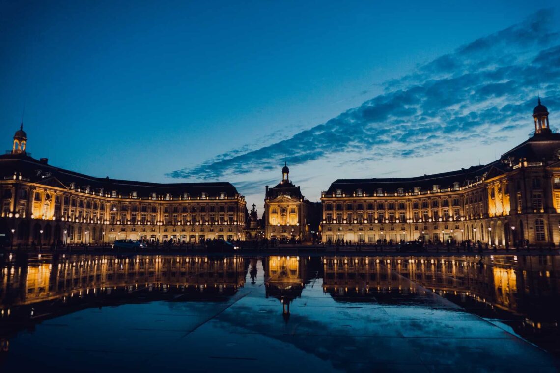 Památky UNESCO v Evropě - Bordeaux, Francie
