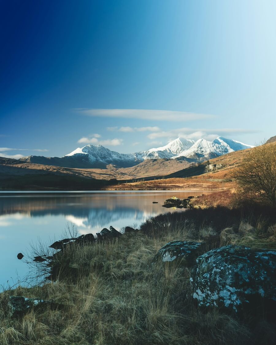 Národní park Snowdonia ve Walesu