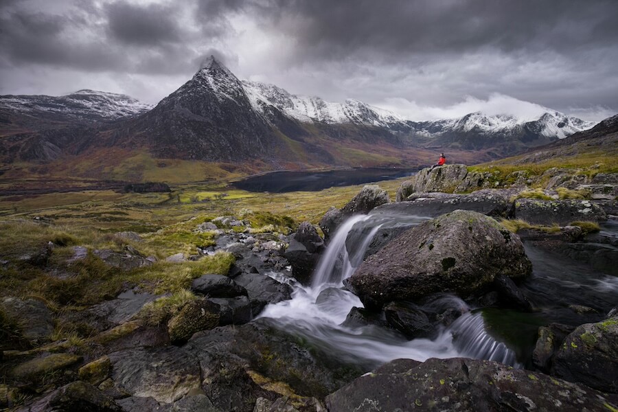Tryfan (Welsh pronunciation: [ˈtrəvan] ) is a mountain in the Ogwen Valley, Snowdonia, Wales