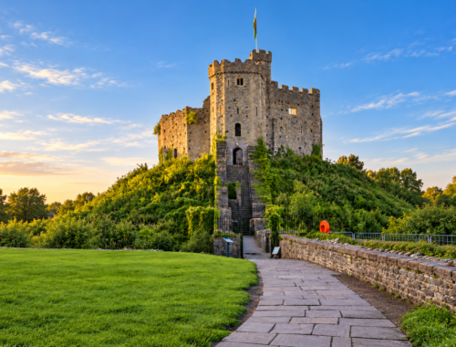Cardiff Castle - úvodní fotka k článku Nejlepší hrady ve Walesu