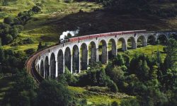 Místa z Harryho Pottera Glenfinnan Viaduct
